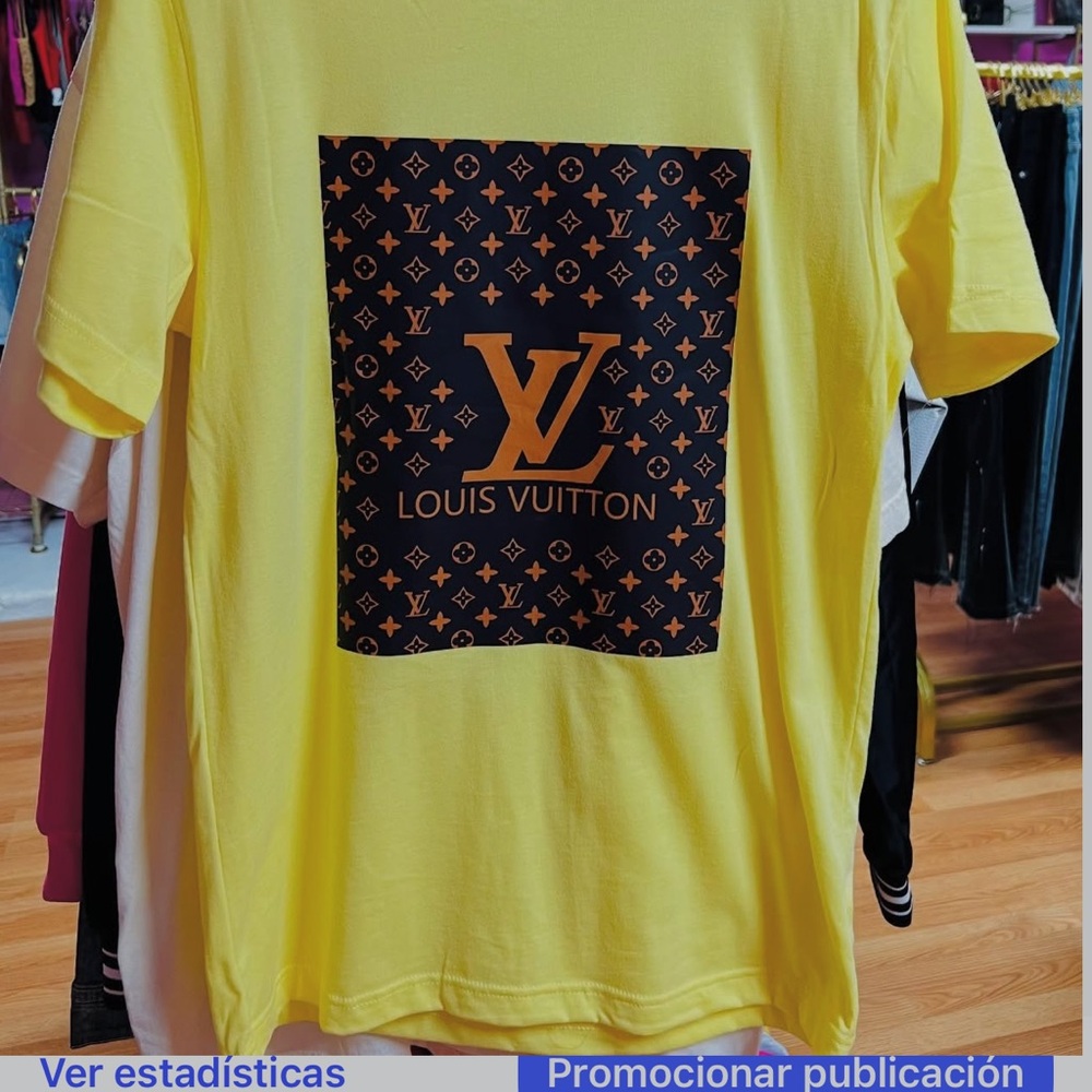 Men's Yellow Short Sleeve Tee
